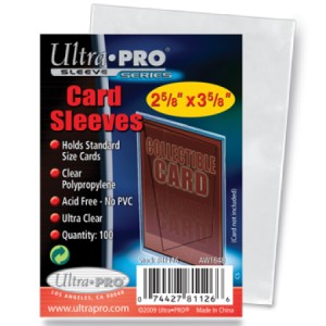 100 Ultra Pro Soft Card Sleeves