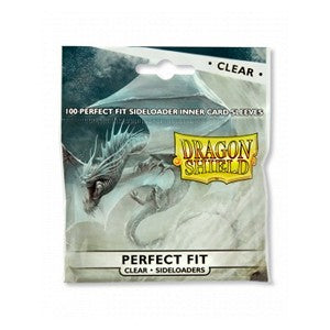 100 Dragon Shield Perfect Fit Sideloader Sleeves - Clear
