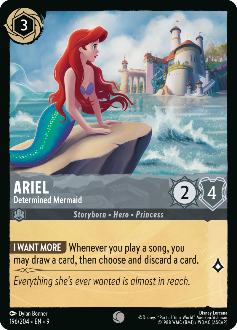 9FAB-196 Ariel - Determined Mermaid C