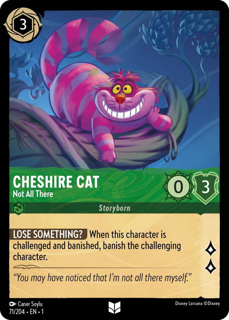 1TFC-71 Cheshire Cat - Not All There UC