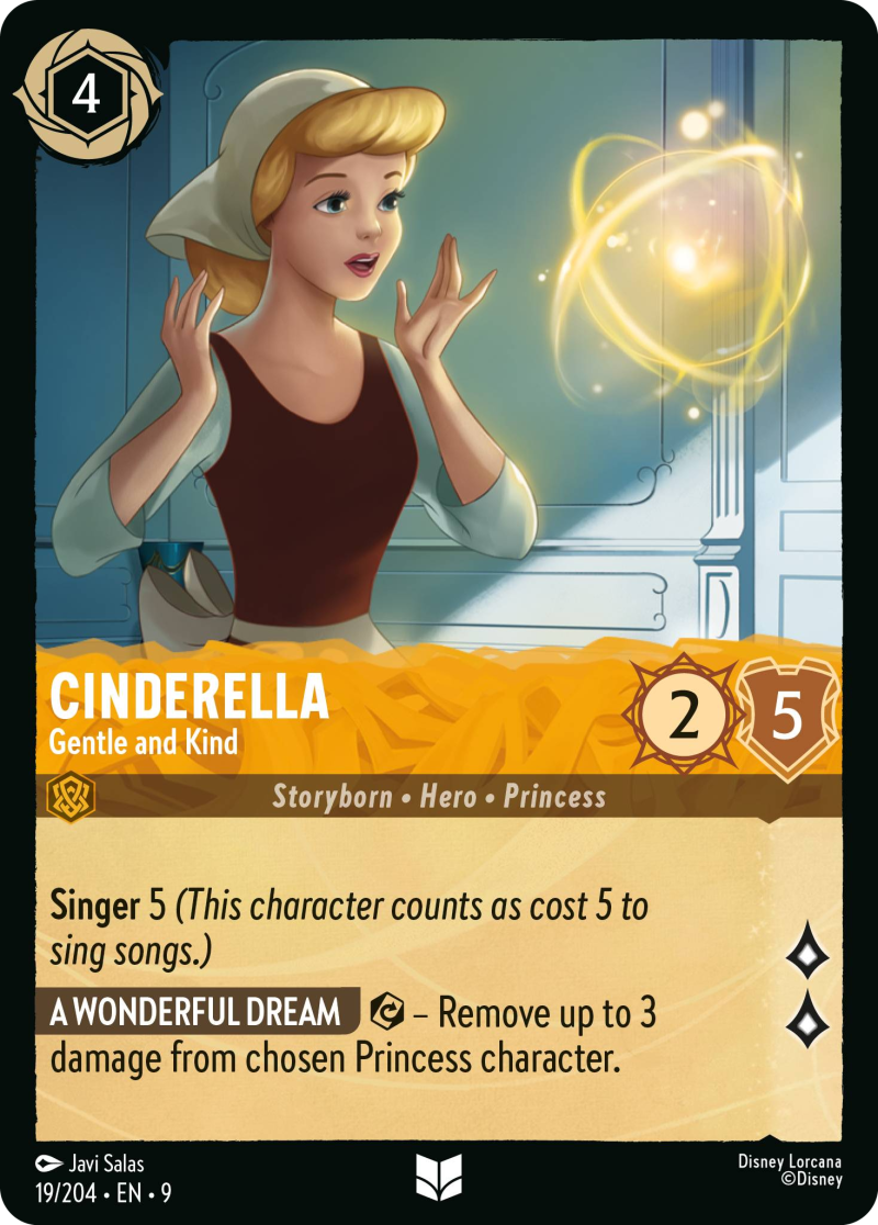 9FAB-19 Cinderella - Gentle and Kind UC