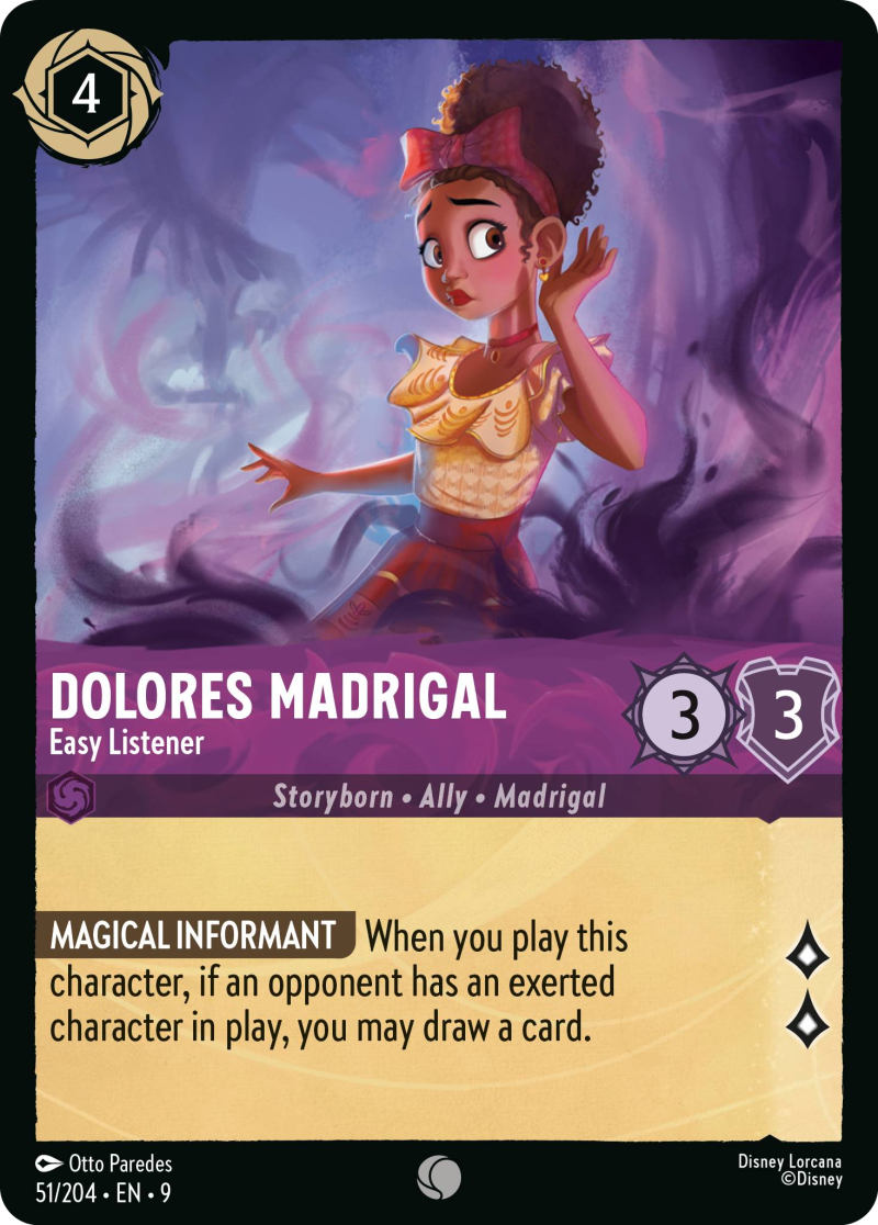 9FAB-51 Dolores Madrigal - Easy Listener C