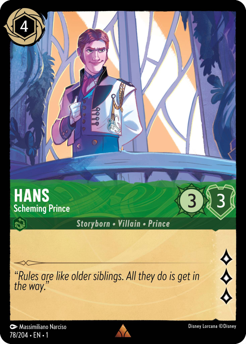 1TFC-78 Hans - Scheming Prince R