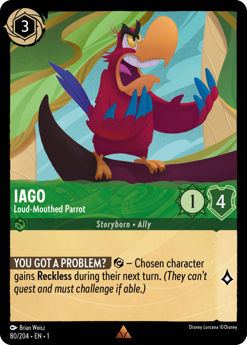 1TFC-80 Iago - Loud-Mouthed Parrot R