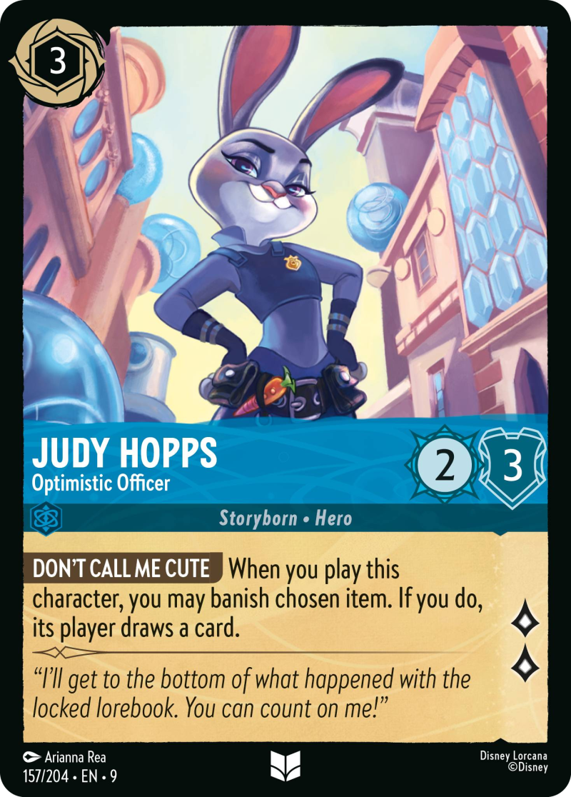 9FAB-157 Judy Hopps - Optimistic Officer UC
