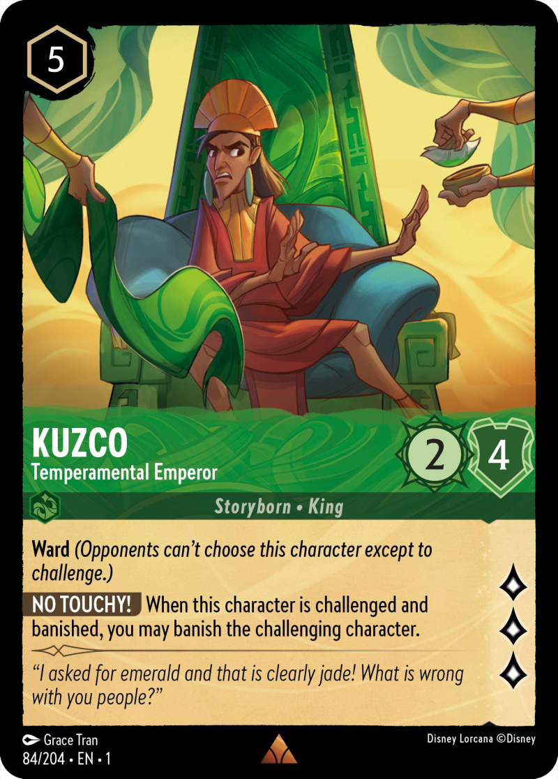1TFC-84 Kuzco - Temperamental Emperor R