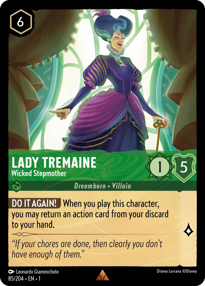 1TFC-85 Lady Tremaine - Wicked Stepmother R
