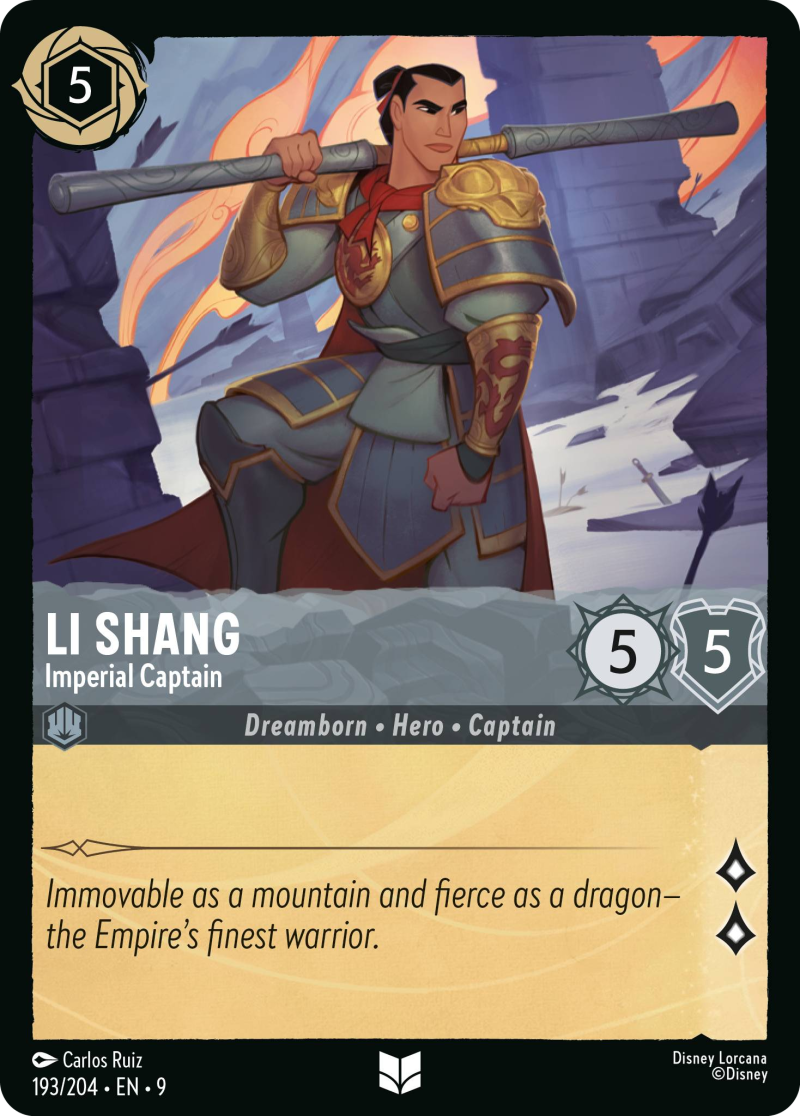 9FAB-193 Li Shang - Imperial Captain UC