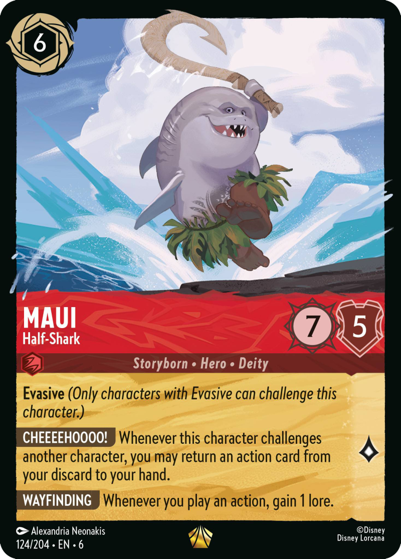 6AZS-124 Maui - Half-Shark L