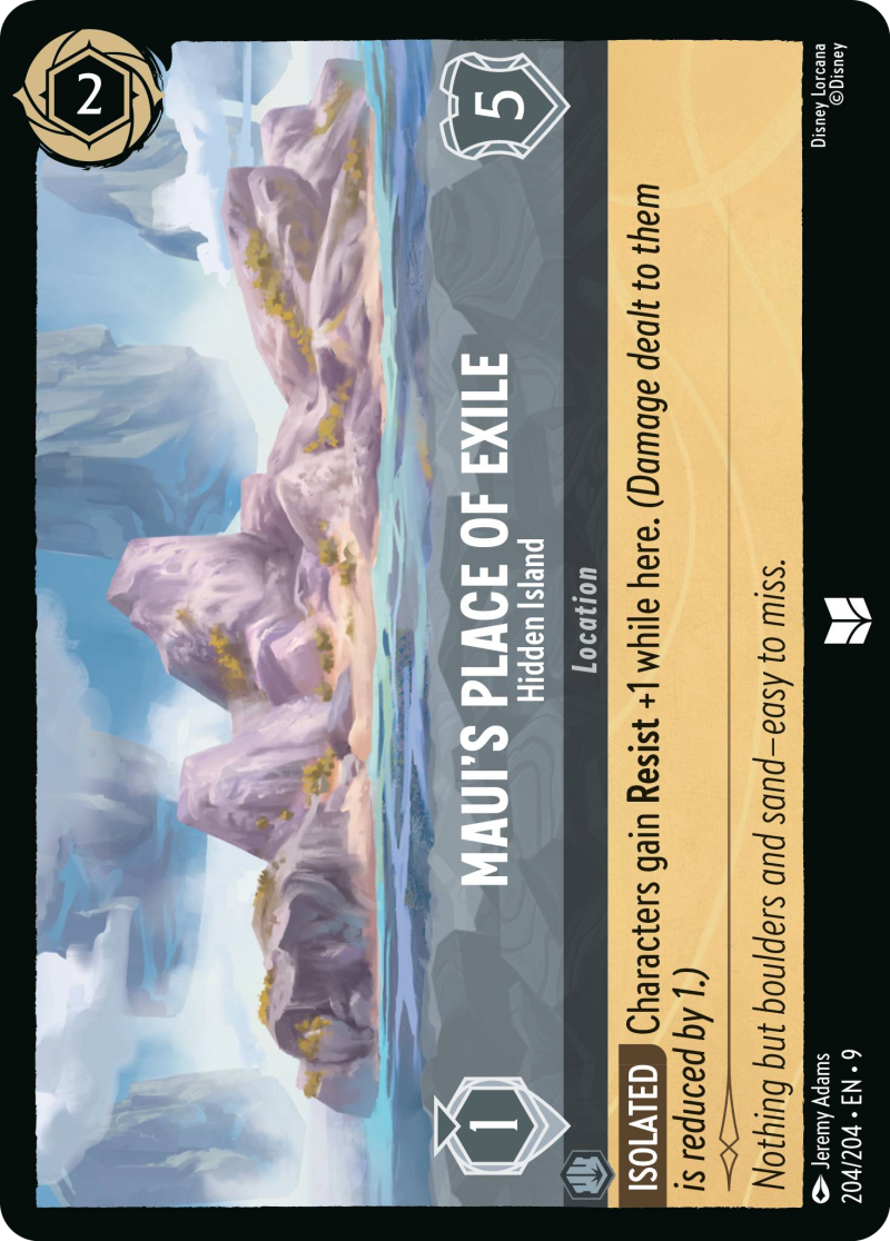 9FAB-204 Maui's Place of Exile - Hidden Island UC