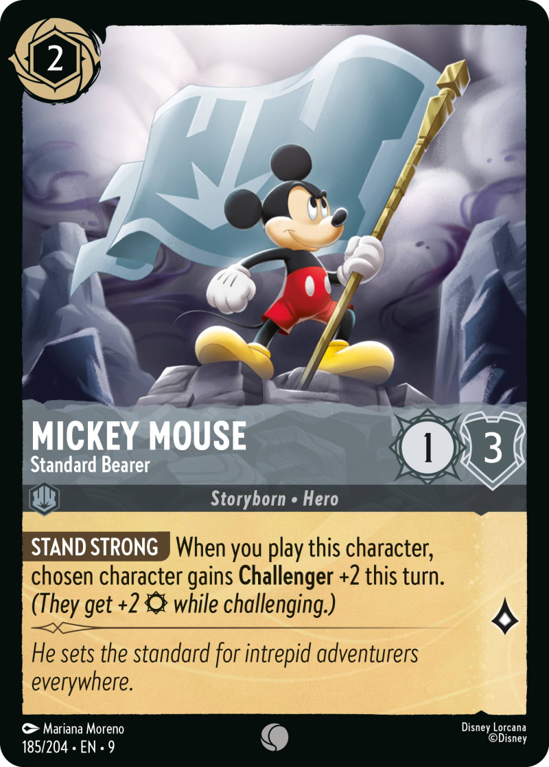 9FAB-185 Mickey Mouse - Standard Bearer C