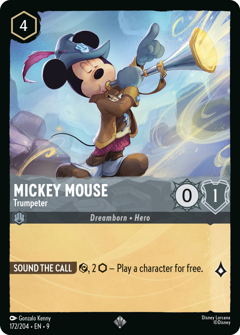 9FAB-172 Mickey Mouse - Trumpeter SR