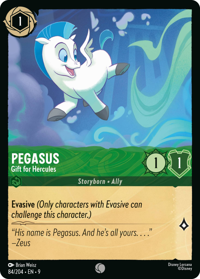 9FAB-84 Pegasus - Gift for Hercules C