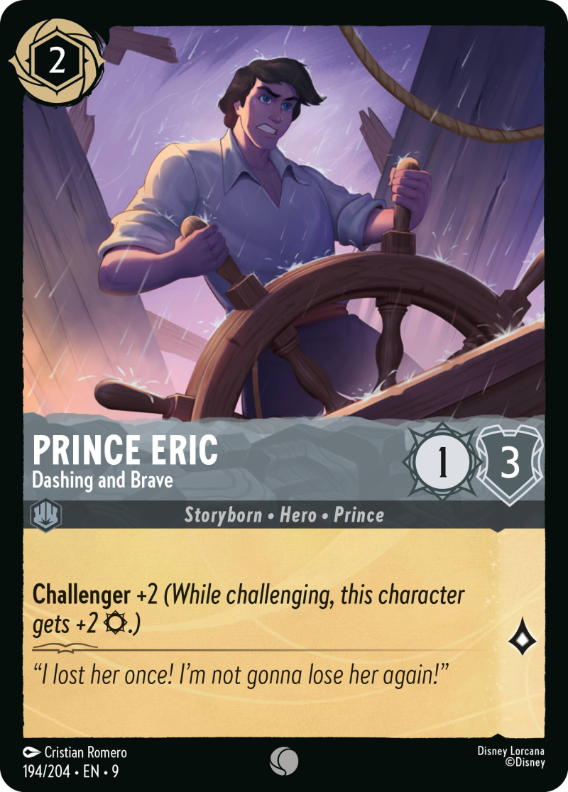 9FAB-194 Prince Eric - Dashing and Brave C