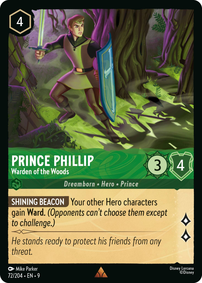9FAB-72 Prince Phillip - Warden of the Woods R