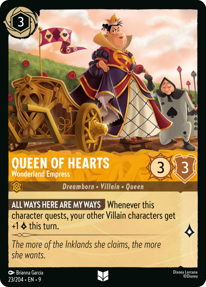 9FAB-23 Queen of Hearts - Wonderland Empress UC