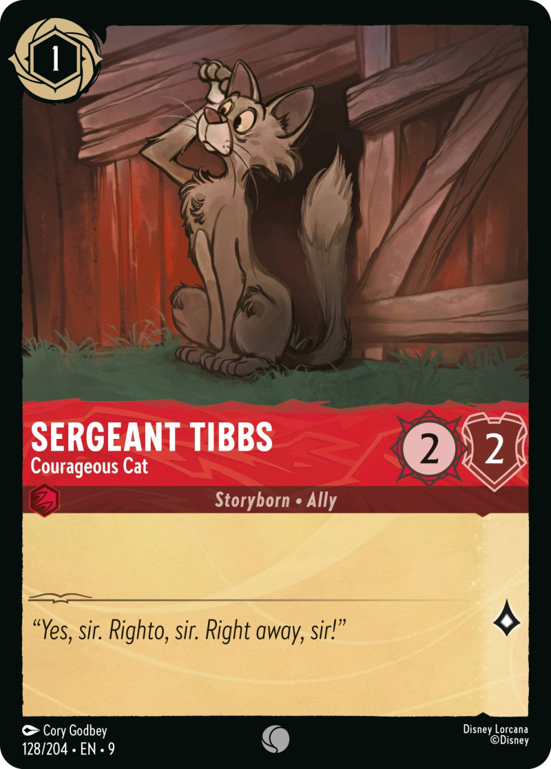 9FAB-128 Sergeant Tibbs - Courageous Cat C