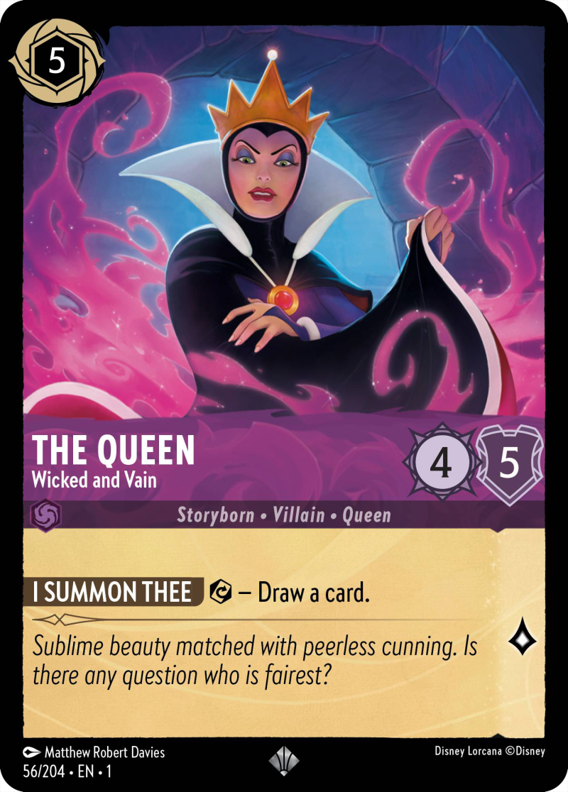 1TFC-56 The Queen - Wicked and Vain SR