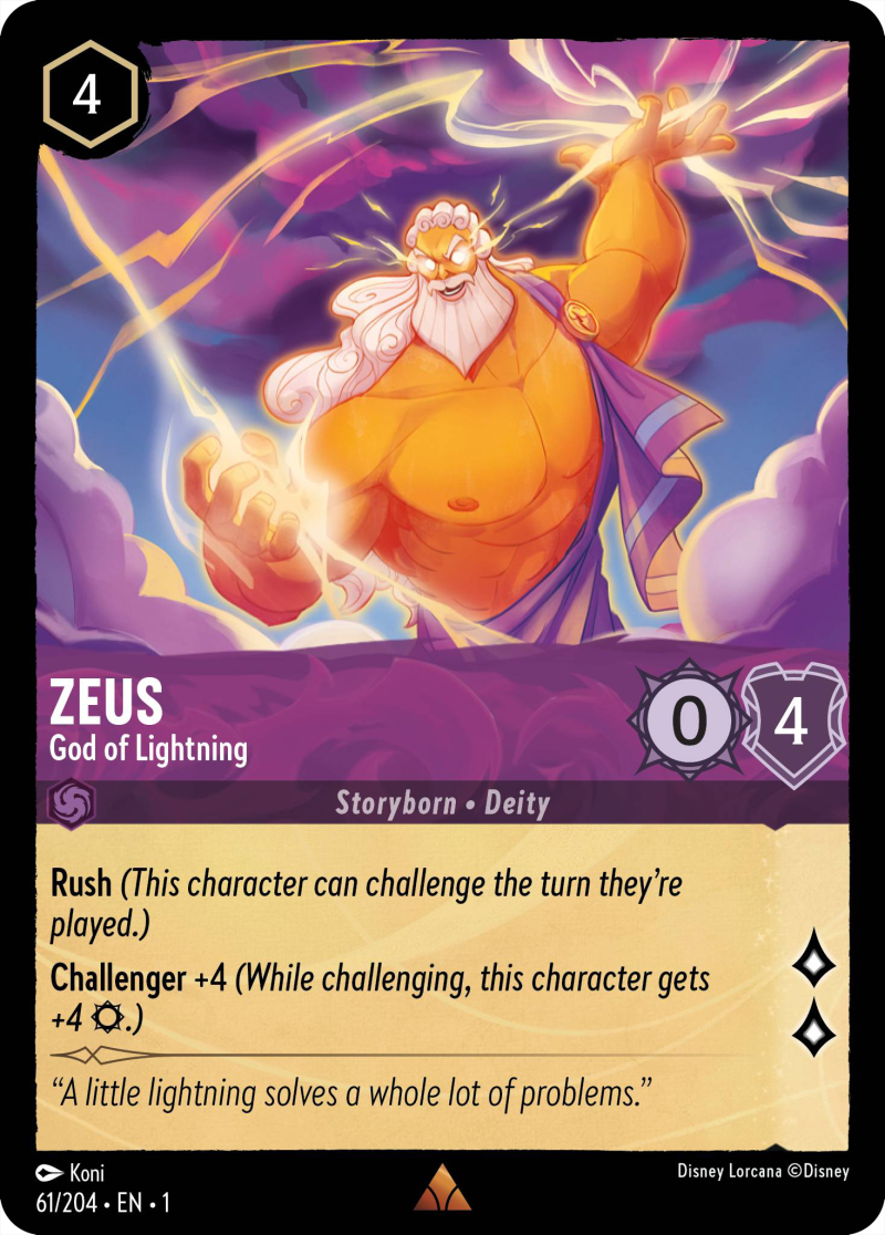 1TFC-61 Zeus - God of Lightning R
