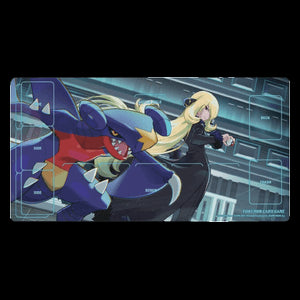 Hot Wind Arena: Cynthia & Garchomp Playmat - Heat Wave Arena