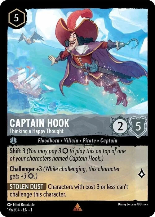 1TFC-175 Captain Hook - Thinking a Happy Thought R