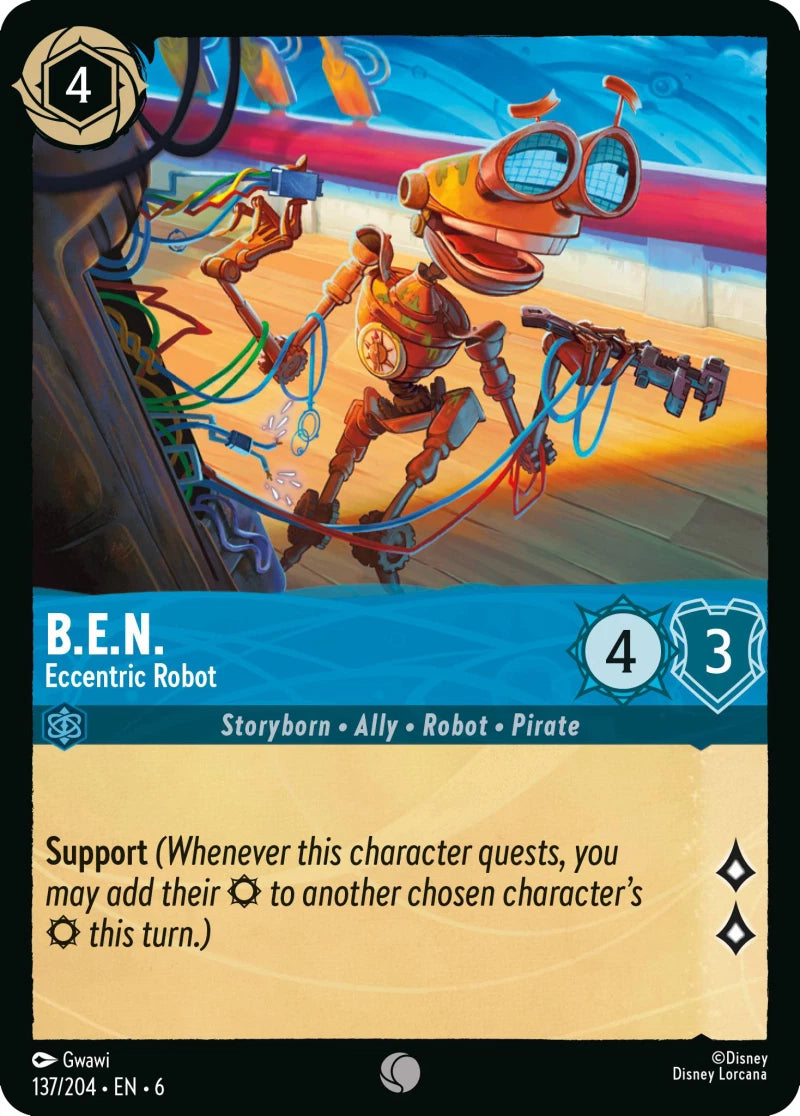 6AZS-137 B.E.N. - Eccentric Robot C