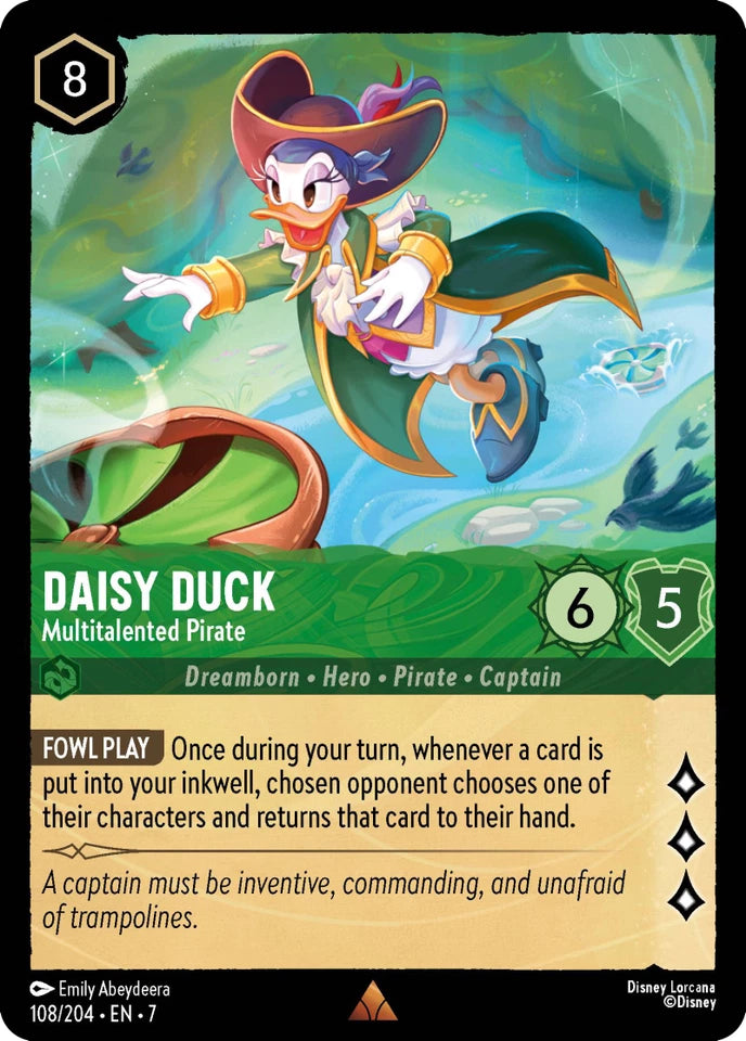 7ARI-108 Daisy Duck - Multitalented Pirate R