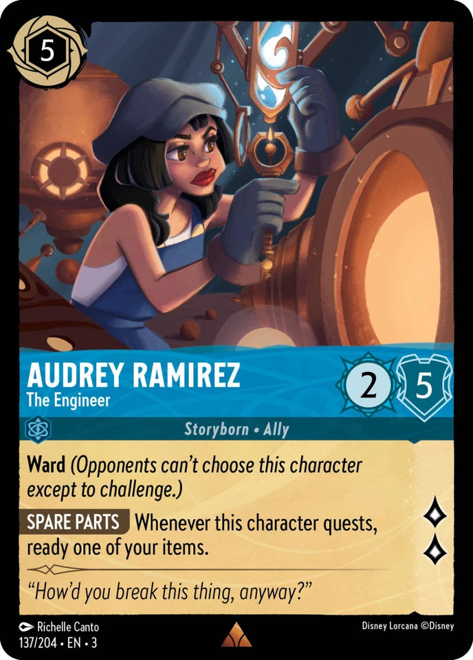3INK-137 Audrey Ramirez - The Engineer R