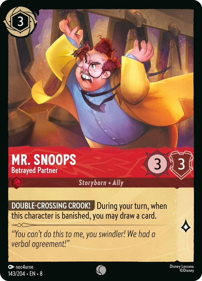 8JAF-143 Mr. Snoops - Betrayed Partner C