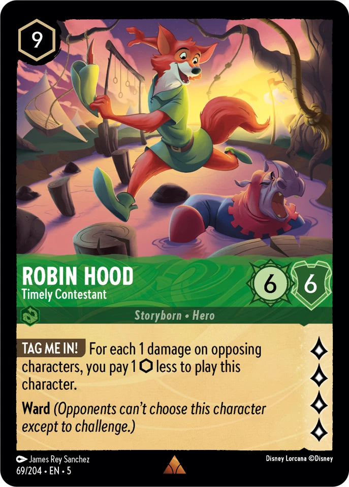 5SSK-69 Robin Hood - Timely Contestant R
