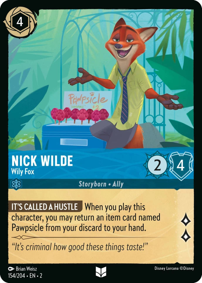 2ROF-154 Nick Wilde - Wily Fox UC