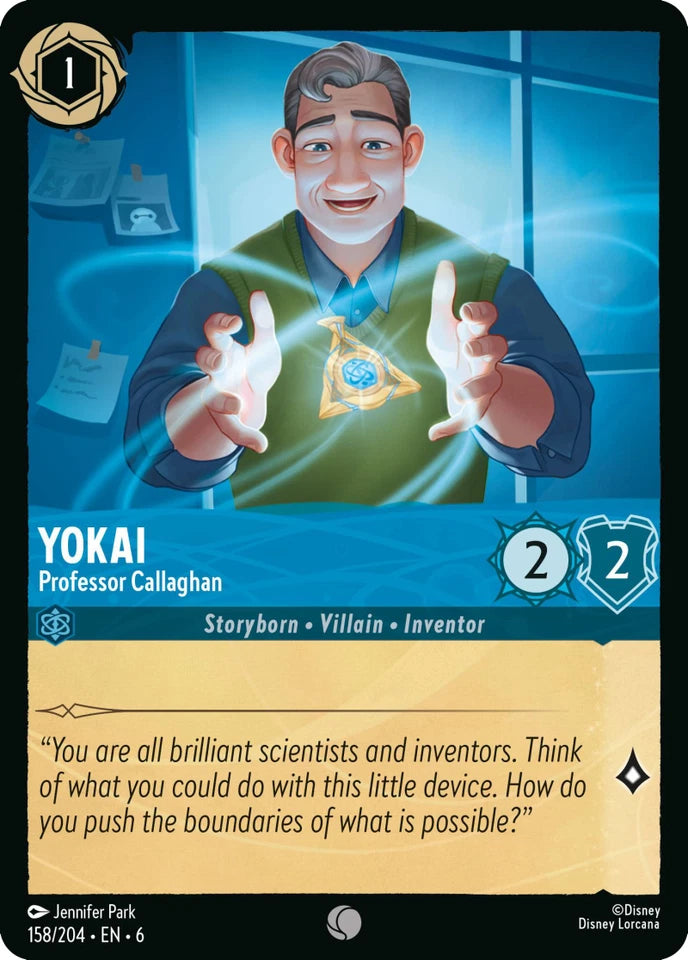 6AZS-158 Yokai - Professor Callaghan C