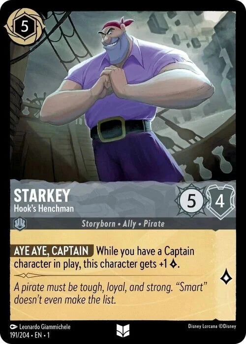 1TFC-191 Starkey - Hook's Henchman UC