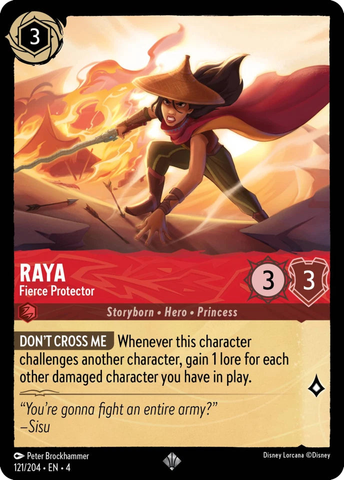 4URS-121 Raya - Fierce Protector SR