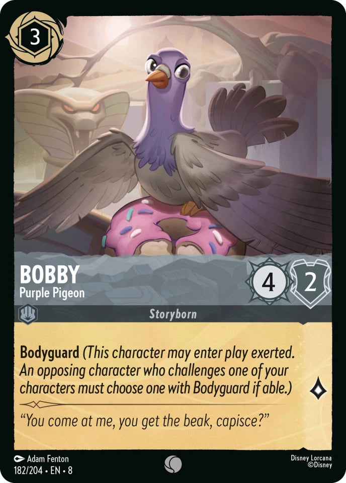 8JAF-182 Bobby - Purple Pigeon C