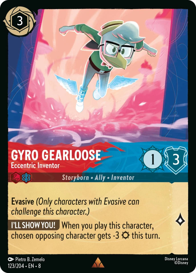 8JAF-123 Gyro Gearloose - Eccentric Inventor R
