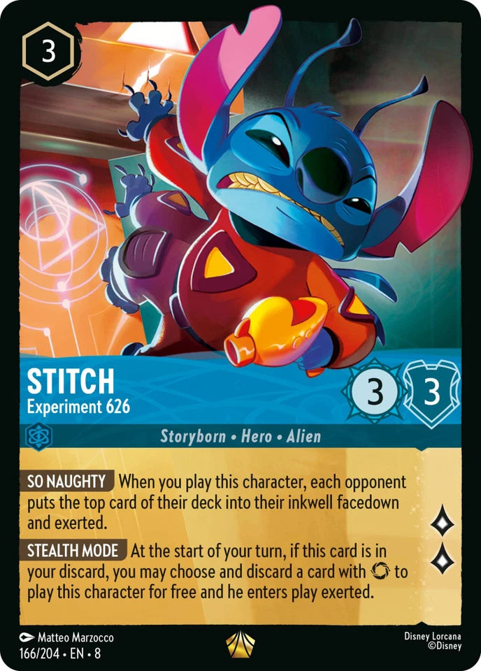 8JAF-166 Stitch - Experiment 626 L