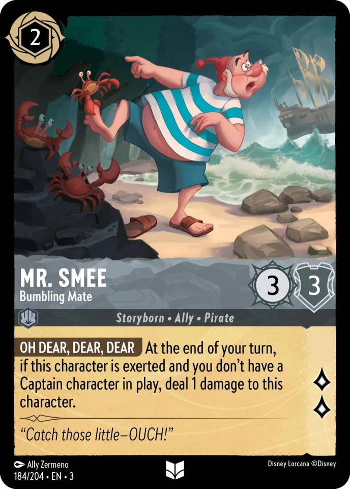 3INK-184 Mr. Smee - Bumbling Mate UC