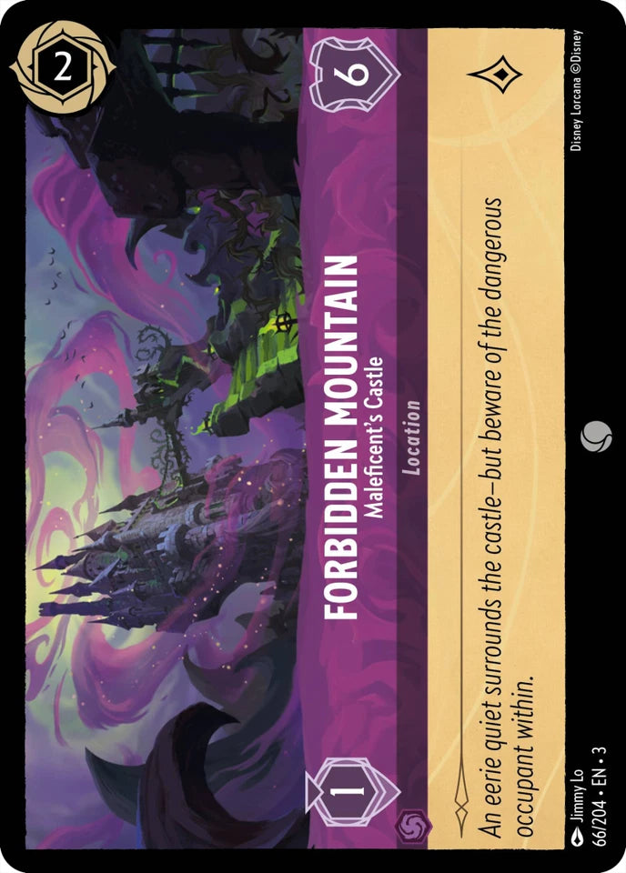 3INK-66 Forbidden Mountain - Maleficent's Castle C