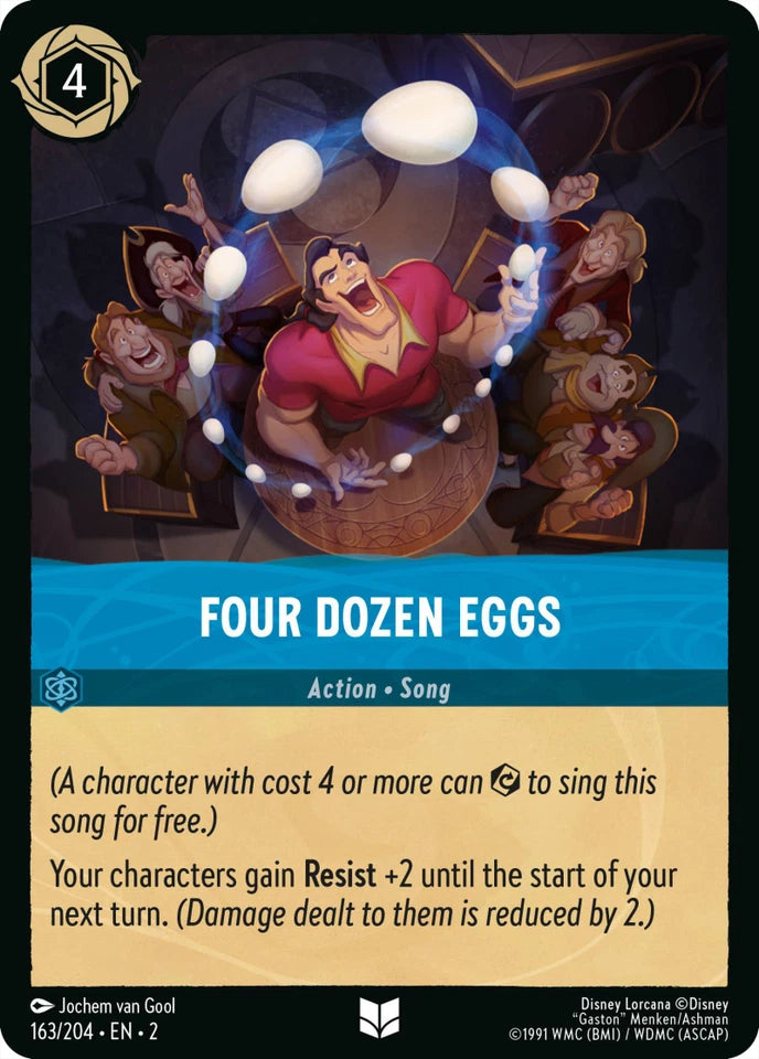 2ROF-163 Four Dozen Eggs UC