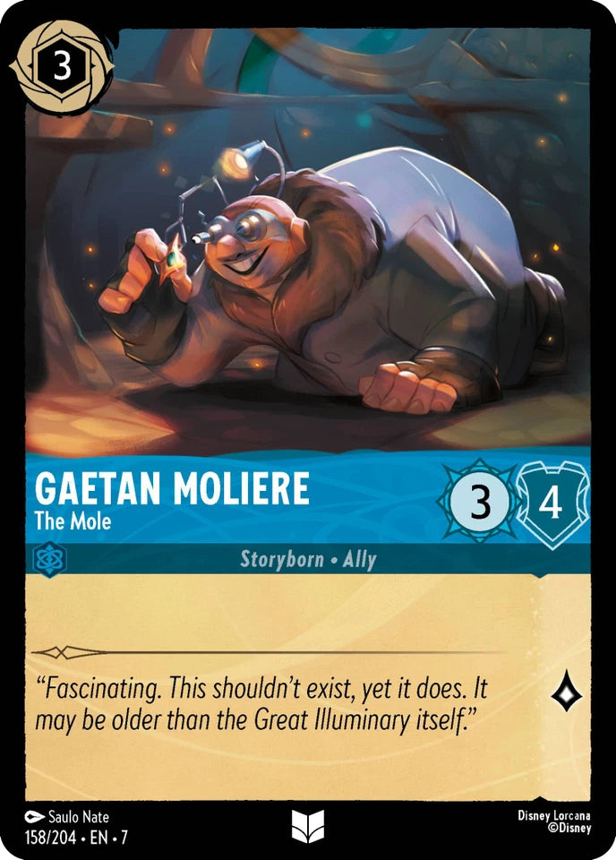 7ARI-158 Gaetan Moliere - The Mole UC