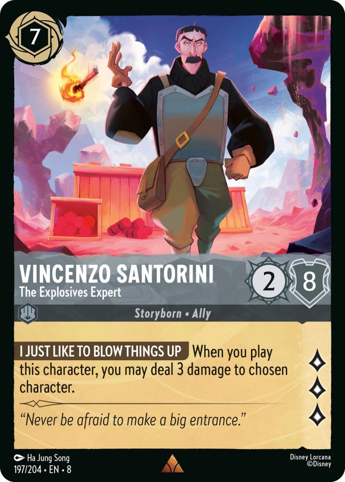 8JAF-197 Vincenzo Santorini - The Explosives Expert R