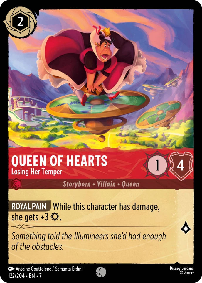 7ARI-122 Queen of Hearts - Losing Her Temper C