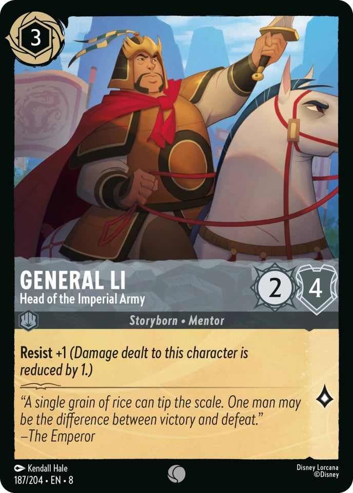8JAF-187 General Li - Head of the Imperial Army C
