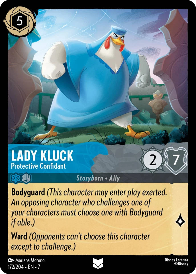 7ARI-172 Lady Kluck - Protective Confidant UC