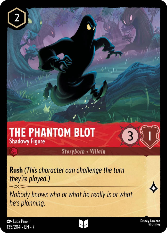 7ARI-135 The Phantom Blot - Shadowy Figure UC