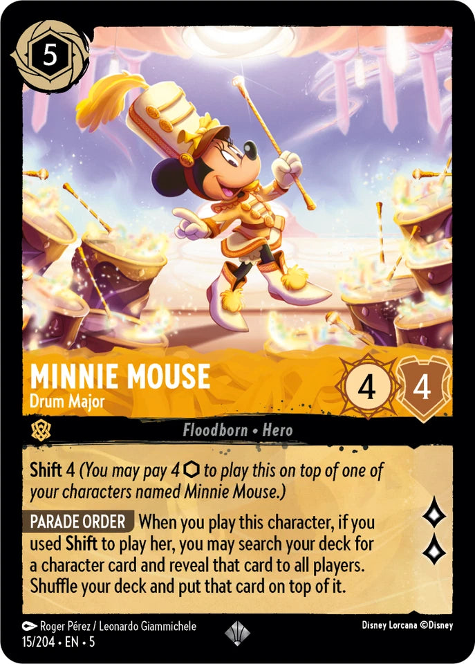 5SSK-15 Minnie Mouse - Drum Major SR
