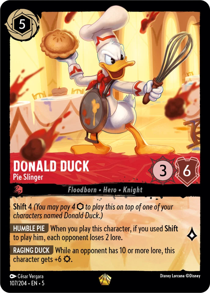 5SSK-107 Donald Duck - Pie Slinger L