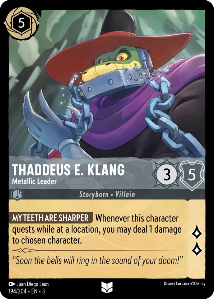 3INK-194 Thaddeus E. Klang - Metallic Leader UC