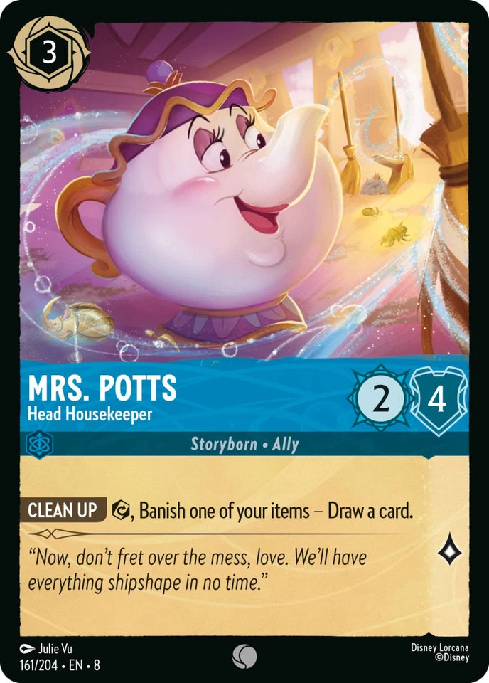 8JAF-161 Mrs. Potts - Head Housekeeper C